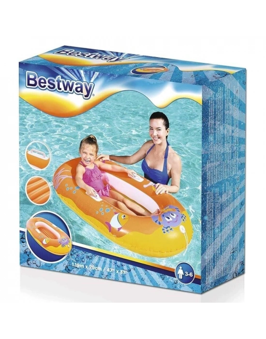 Bestway Desenli Çocuk Botu 119x79 Cm - 34009