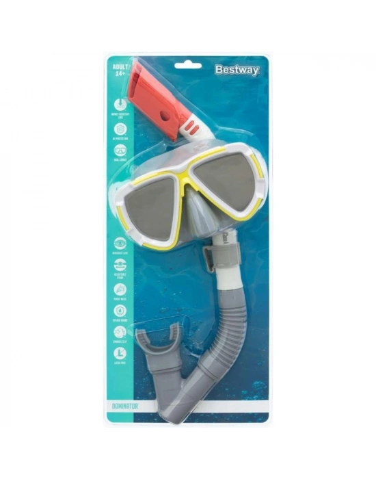 Bestway Dominator 2 Aynalı Maske Snorkel Set - 24053