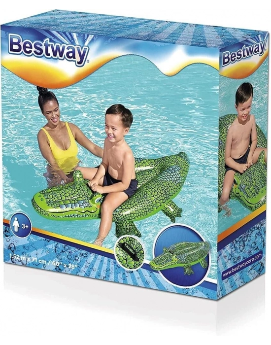 Bestway Tutunmalı Timsah Binici  152x71 Cm- 41477