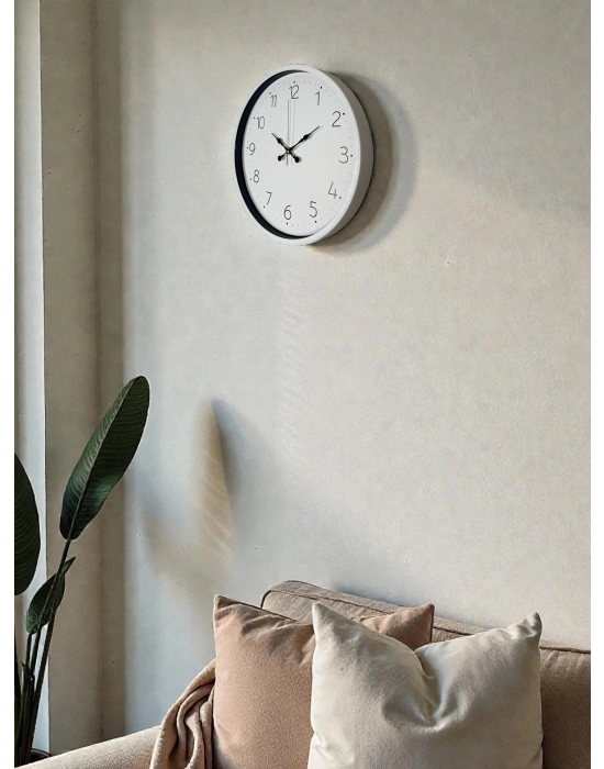 ® Beyaz 36 Cm Standart Duvar Saati