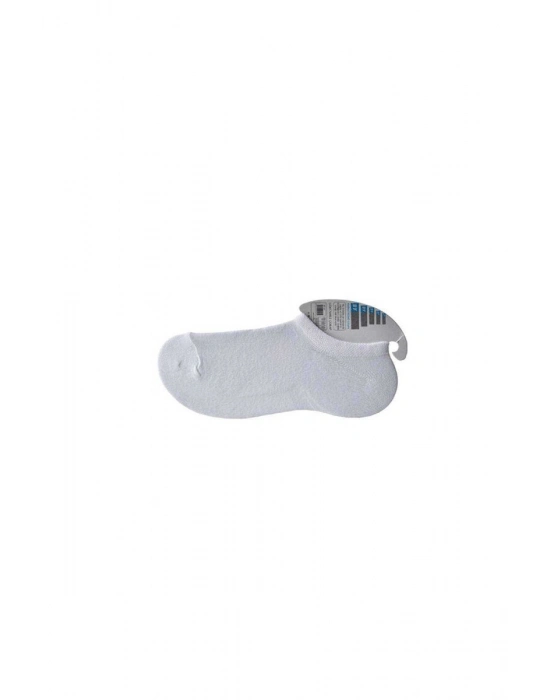 Beyaz Erkek Görünmez Çorap 15 çift
