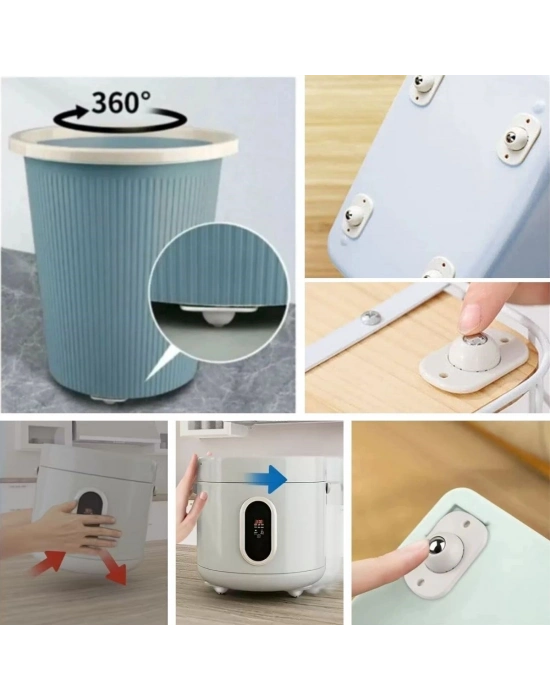 ®  Beyaz Eşya ve Mobilya İçin 4’lü Tekerlekli Kaydırma Aparatı – Hafif ve Orta Ağırlıktaki Ürünler İçin Pratik Kaydırıcı Set