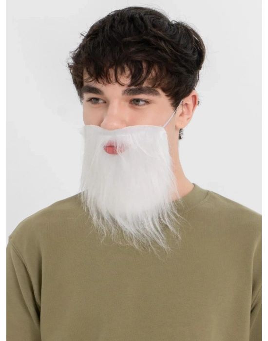 Beyaz Kırçıllı Takma Sakal Çocuk Yetişkin