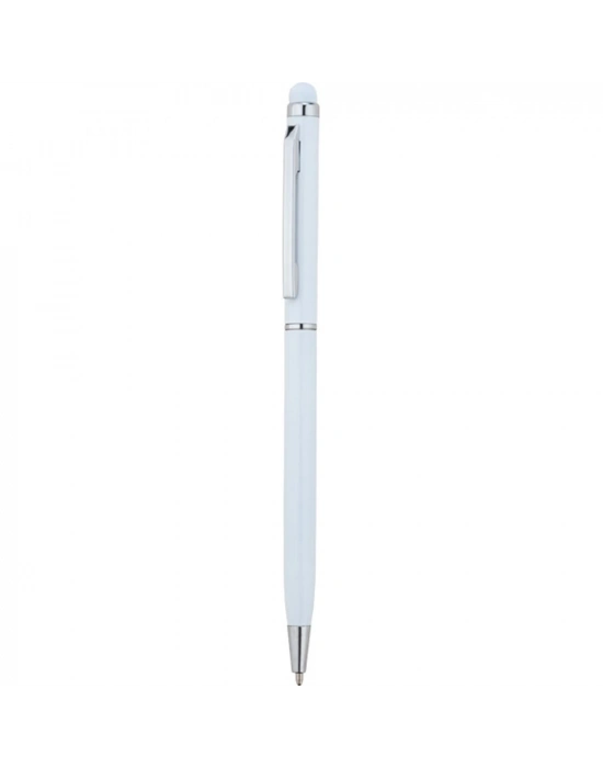 Beyaz Renk Tükenmez Metal Kalem