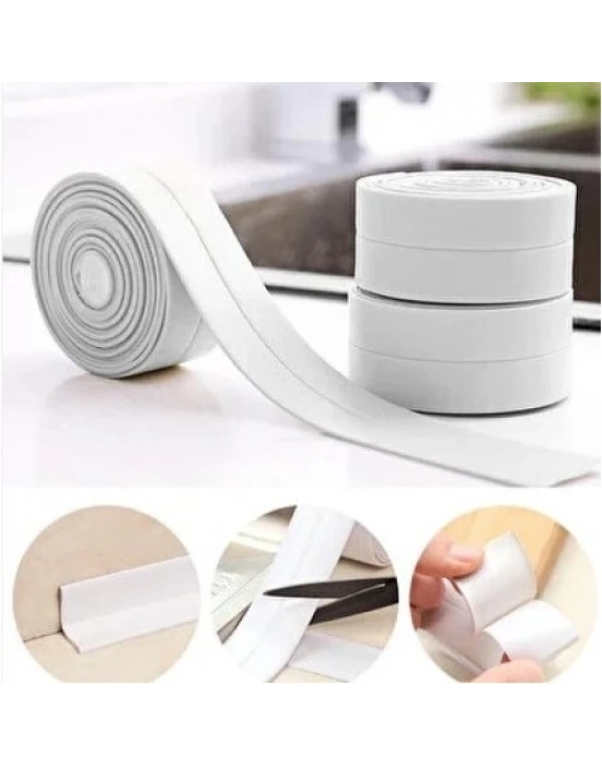 BEYAZ Su Sızdırmaz Lavabo Kenar Bandı (3.2m)