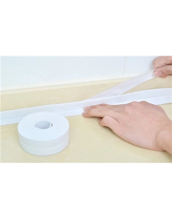 BEYAZ Su Sızdırmaz Lavabo Kenar Bandı (KUTUSUZ)(3.2m)