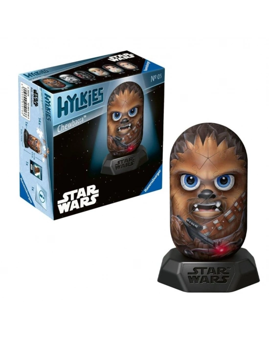 ® 010166 Hylkies  - Chewbacca 54 parça Puzzle - No:05 - Ravensburger