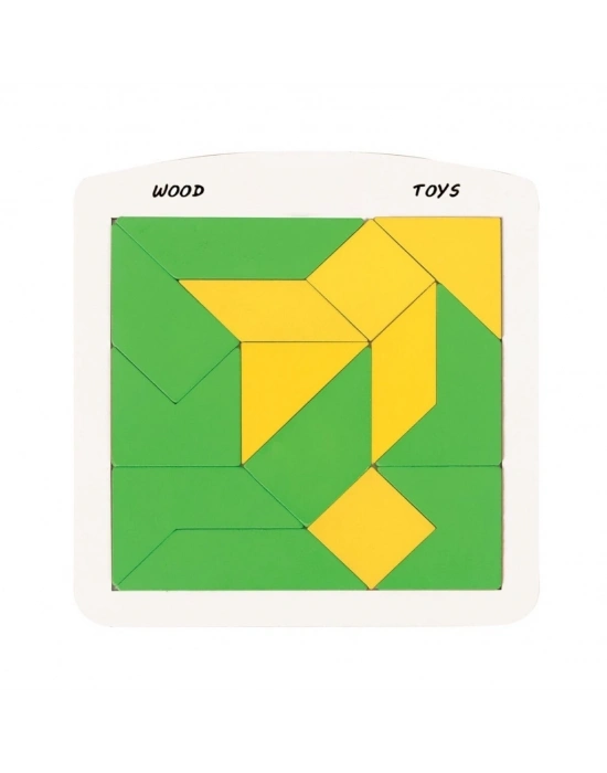 ® 02 015 DESEN KARTLI TANGRAM