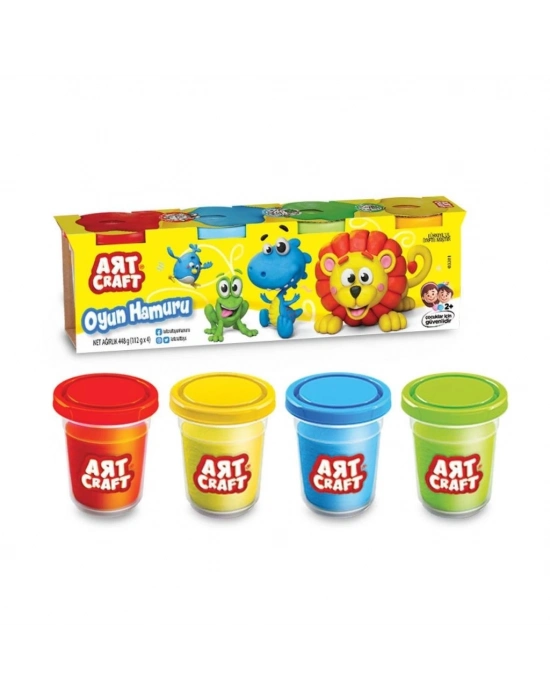 ® 03281 Art Craft 4lü OYUN HAMURU / 488 gr