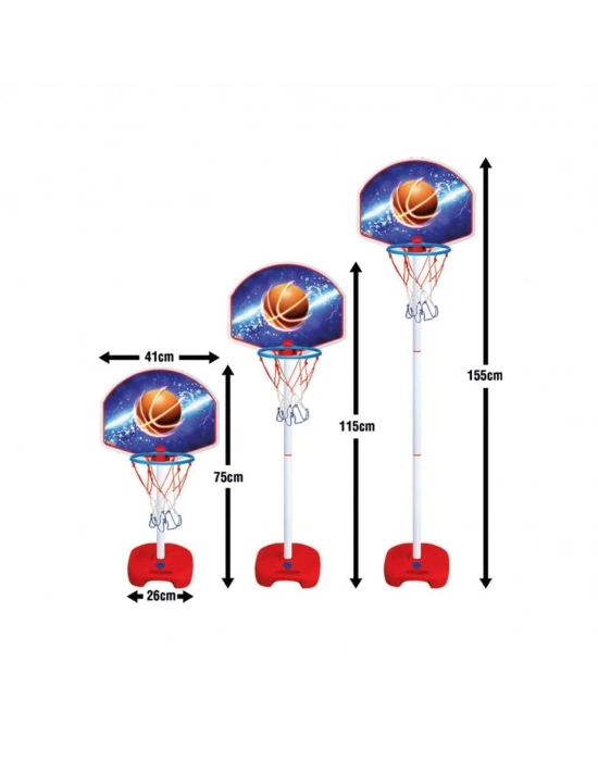 ® 03407  Ayaklı Basket Potası
