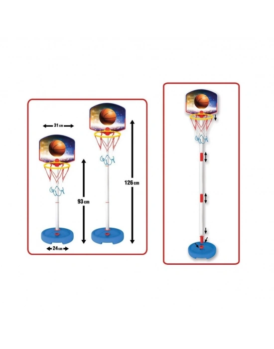 ® 03650 Küçük Ayaklı Basketbol Potası -Fentoys