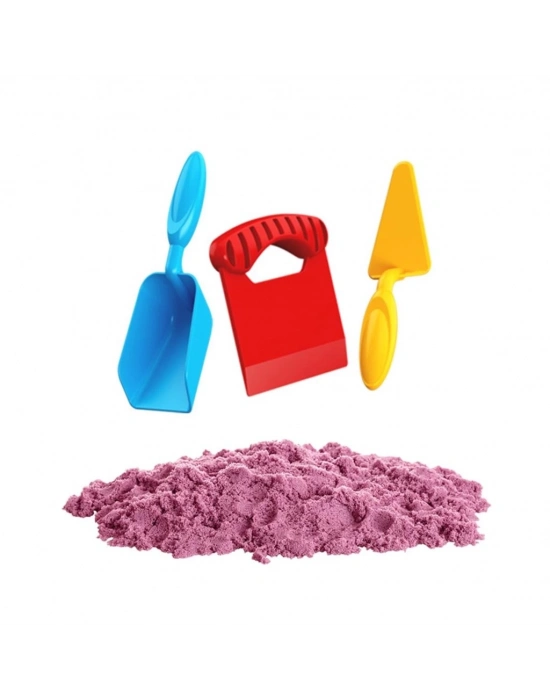 ® 03693 AKSESUARLI PEMBE KİNETİK OYUN KUMU 1000 GR