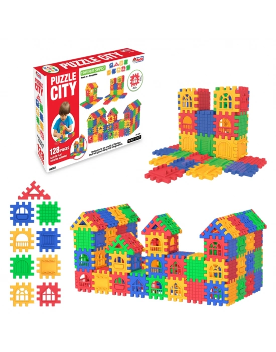 ® 03703 Puzzle City 128 Parça