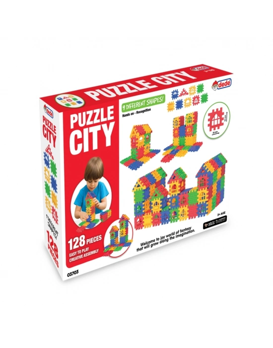 ® 03703 Puzzle City 128 Parça