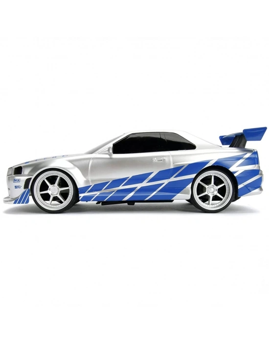 ®  1:16 Fast & Furious Kumandalı Brians Nissan Skyline GT-R Turbo Araba