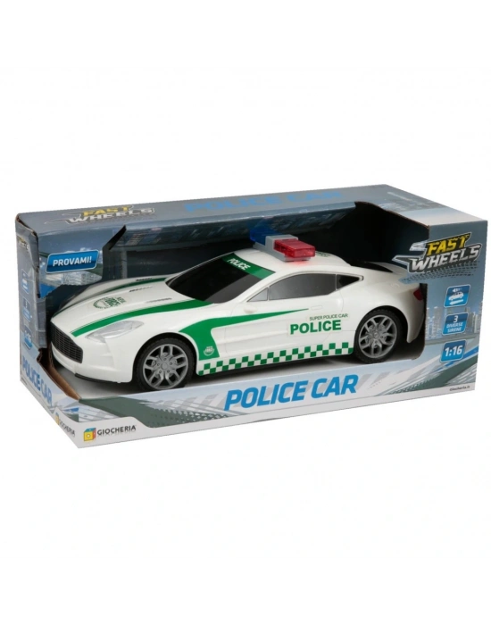 ® 1:16 Işıklı ve Sesli Polis Arabası