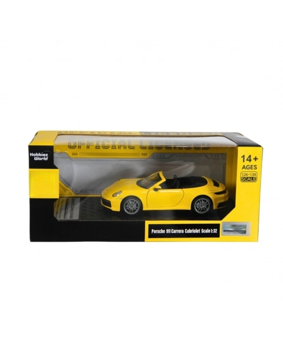 ® 1/31 Porsche 911 Carrera Cabriolet Model Araba
