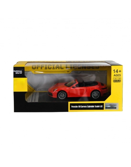 ® 1/31 Porsche 911 Carrera Cabriolet Model Araba