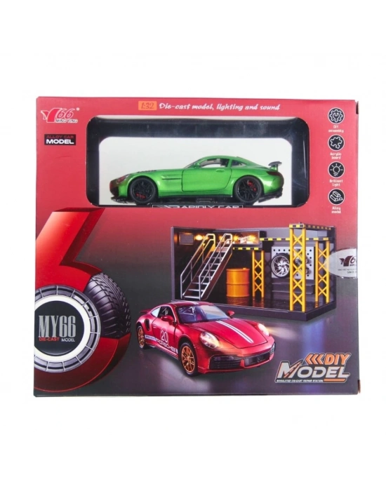 ® 1/32 Mercedes Benz GT Spor Otomobil