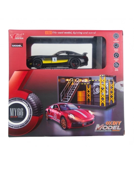 ® 1/32 Mercedes Benz GT Spor Otomobil