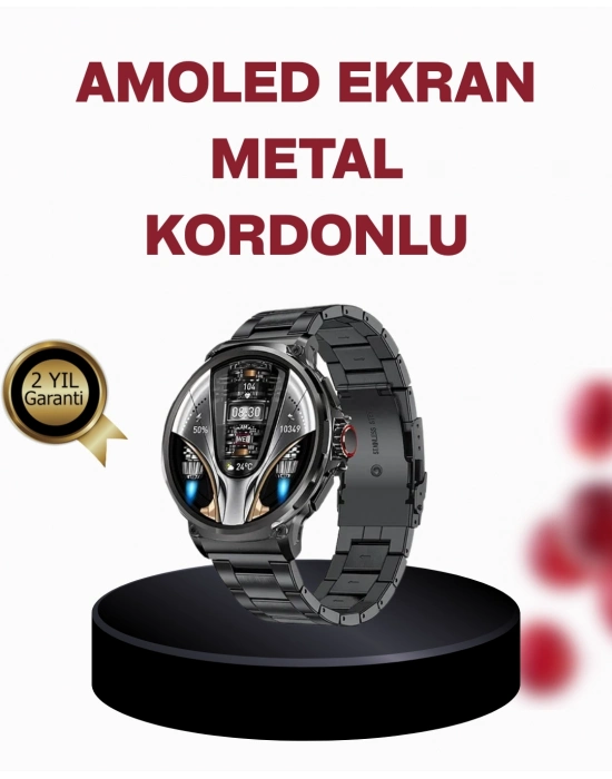 ® 10 Gün Pil Ömrü ve 100+ Spor Modu ile SW80 Akıllı Saat