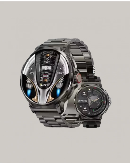 ® 10 Gün Pil Ömrü ve 100+ Spor Modu ile SW80 Akıllı Saat