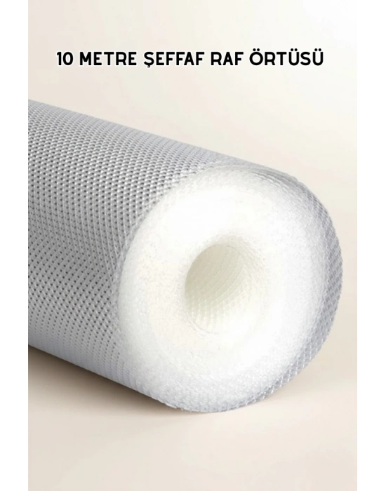 ® 10 Metre Silikon Tabanlı Şeffaf Çekmece Düzenleyici Aparat