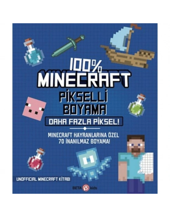%100 Mınecraft Pikselli Boyama Daha Fazla Piksel