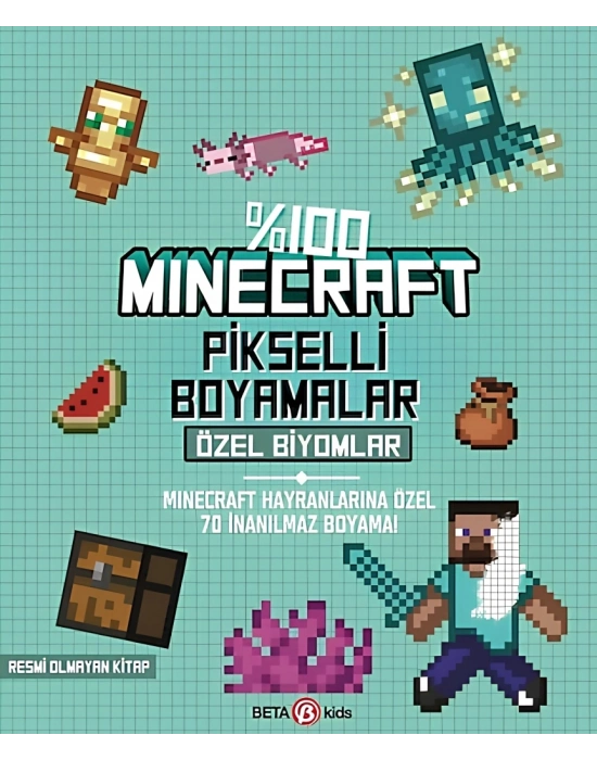 %100 Pikselli Boyamalar Özel Biyomlar