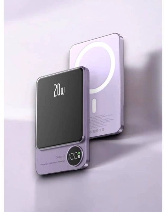 10.000 mAh Wireless Şarjlı Powerbank