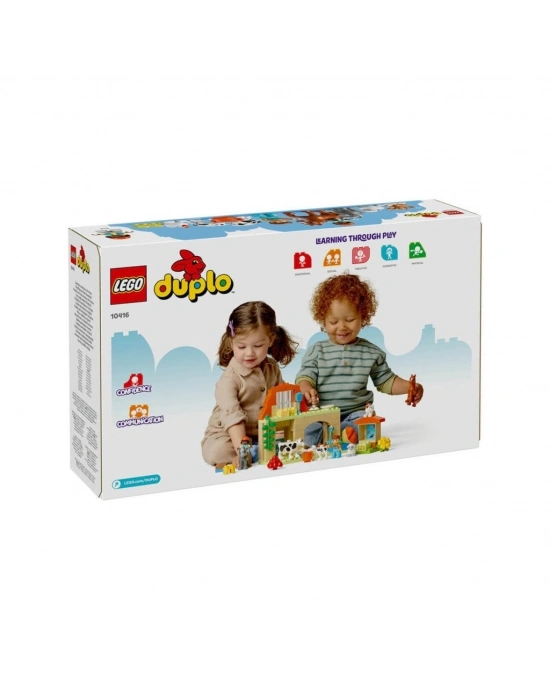 ® 10416  Duplo Çiftlik Hayvanlarının Bakımı 74 parça +2 yaş