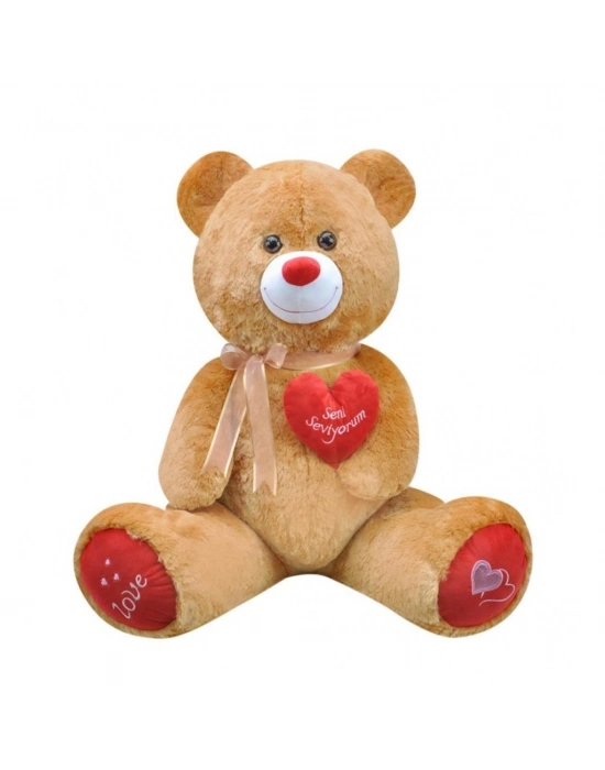 ® 1045K Tıkıl Ayı Kahverengi 65 cm- Selay Oyuncak