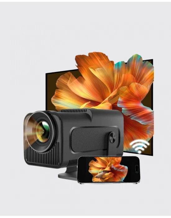 ® 1080P Full HD Çözünürlük ve 4K Destekli Projektör