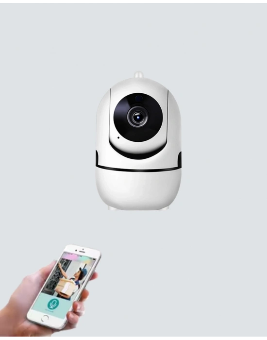 ® 1080P WiFi Akıllı Güvenlik Kamerası – Pan & Tilt, Hareket Takip ve İki Yönlü Ses