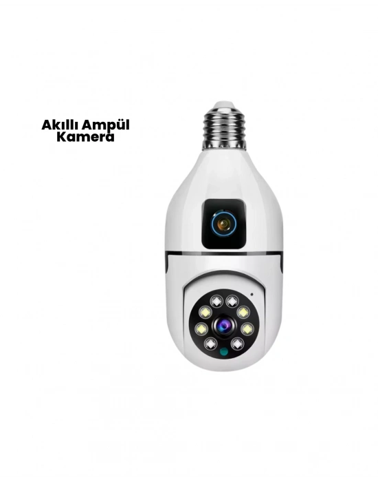 1080P WiFi Ampul Kamerası