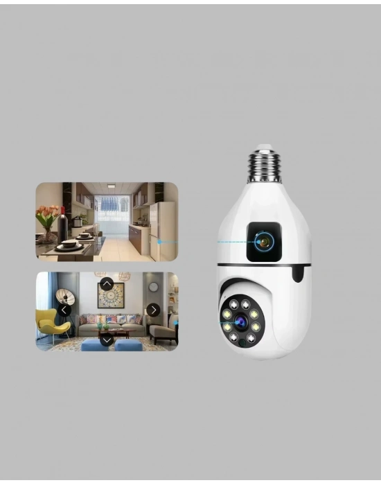 1080P WiFi Ampul Kamerası