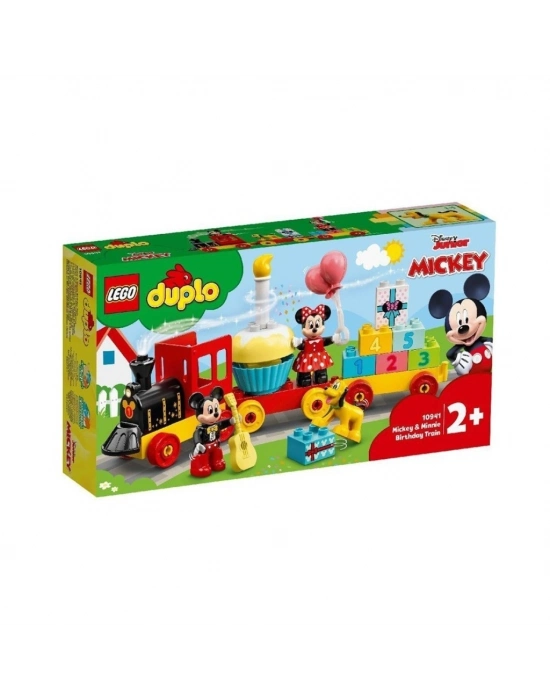 ® 10941  ® Duplo® Mickey ve Minnie Doğum Günü Treni 22 parça +2 yaş