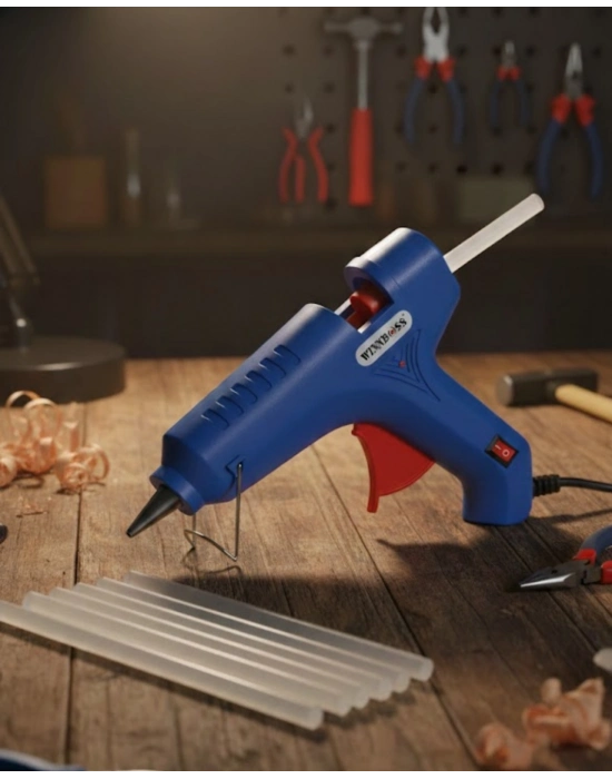 ® 11 mm Silikon Uyumlu 60 W Silikon Tabancası 5 Adet Silikon Hediyeli