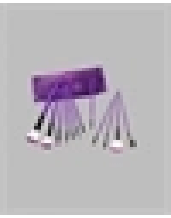 ® 12 Parça Yumuşak Kıllı Makyaj Fırçası Seti Yüz ve Göz Makyajına Uygun Profesyonel Kullanım