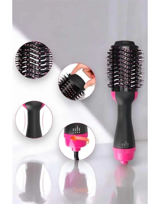 ® 1200 Watt Gücünde, Negatif İyon Teknolojili, 3 Isı Kademeli Fön Tarağı