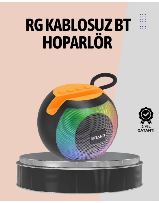 1200mAh Uzun Pil Ömürlü Bluetooth Hoparlör