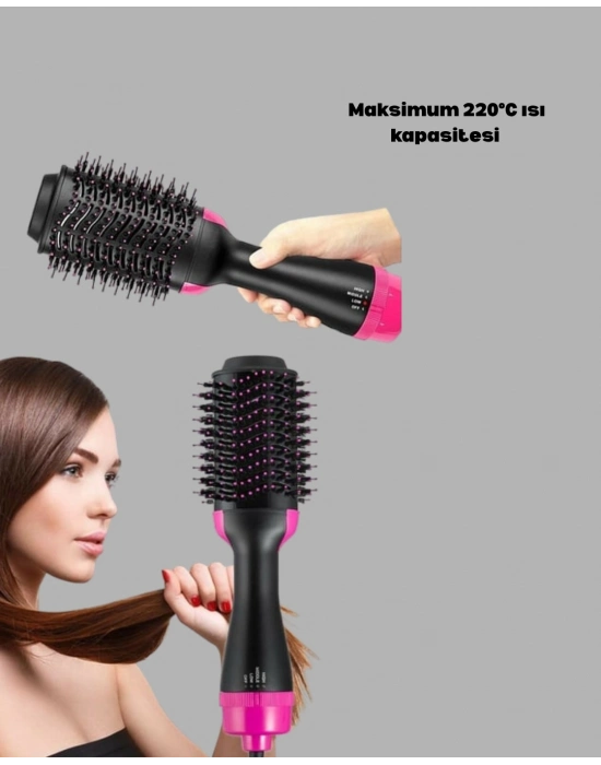 ® 1200W Fön Tarağı – 3 Isı Ayarı, Negatif İyonlu, Hızlı ve Pürüzsüz Sonuç