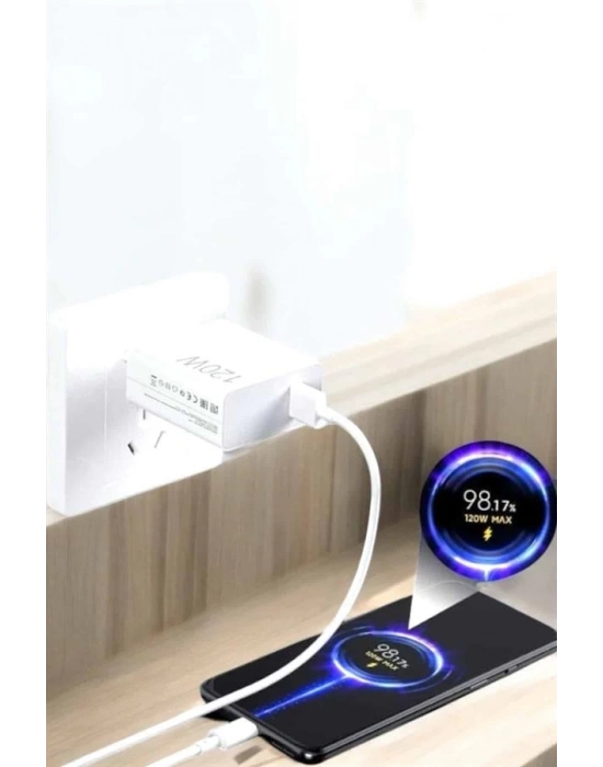 ® 120W Şarj Aleti Type-C Uyumlu Turbo Şarj Aleti