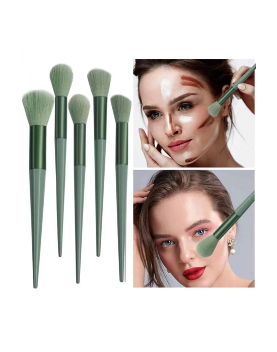 ® 13 Parça Taşınabilir Kılıflı Profesyonel Makyaj Fırça Seti Pudra Allık Fondöten Fırçası