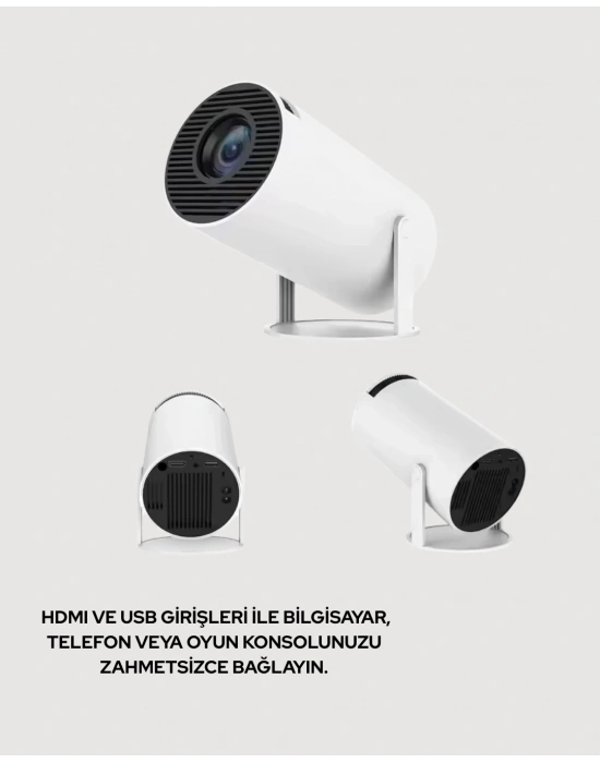 ® 160 ANSI Lümen Parlaklığa Sahip Geniş Ekran Projeksiyon