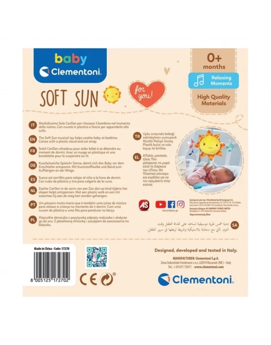 ®  17795 Baby - Müzikli Pelüş Güneş