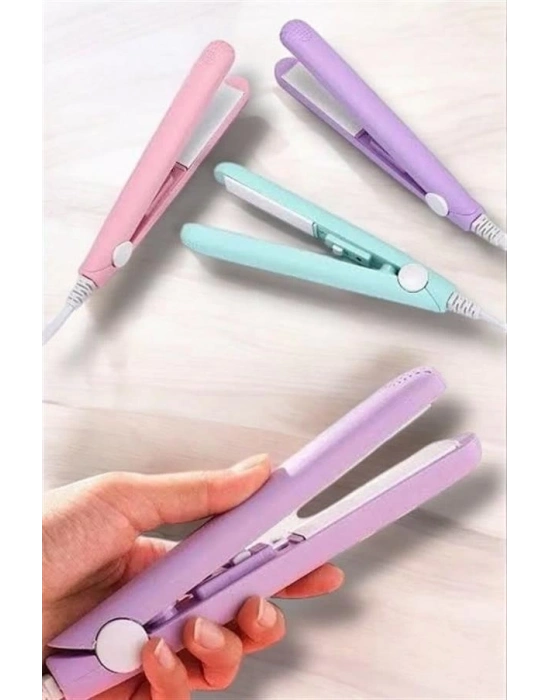 ® 180°C Isı ve Uzun Süre Kalıcı Düzlük Sağlayan Mini Saç Düzleştirici