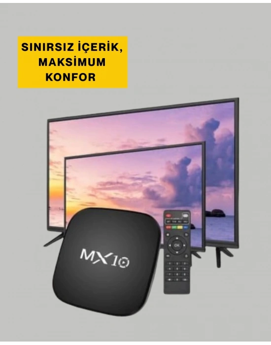 ® 2 GB RAM 8 GB Hafıza 4K Video Destekli Android Medya Cihazı