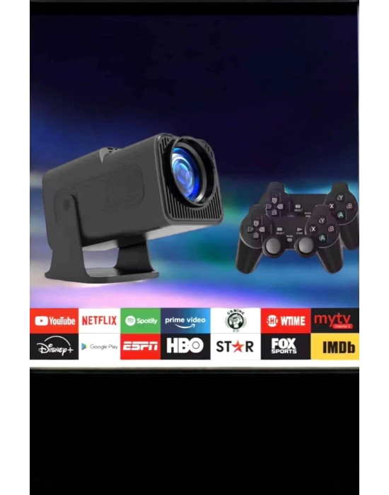 ® 2000+ Oyun ve Popüler Uygulama Destekli Çok Fonksiyonlu Projeksiyon