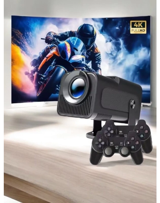 ® 2000+ Oyun ve Popüler Uygulama Destekli Çok Fonksiyonlu Projeksiyon